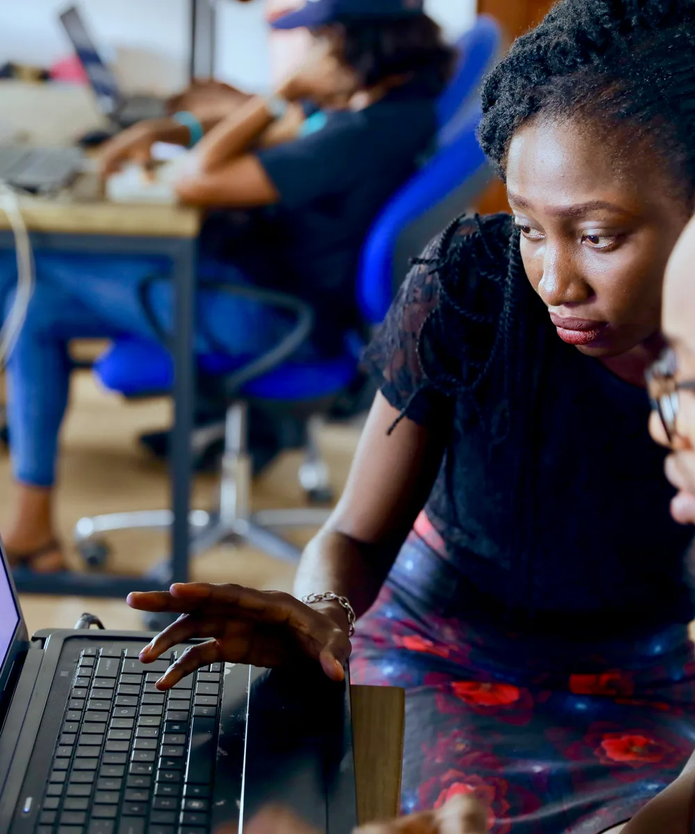 IT and technology professional at work
